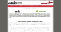 Desktop Screenshot of hagiecareers.com