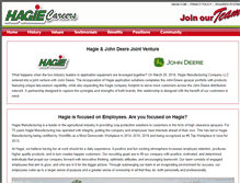 Tablet Screenshot of hagiecareers.com